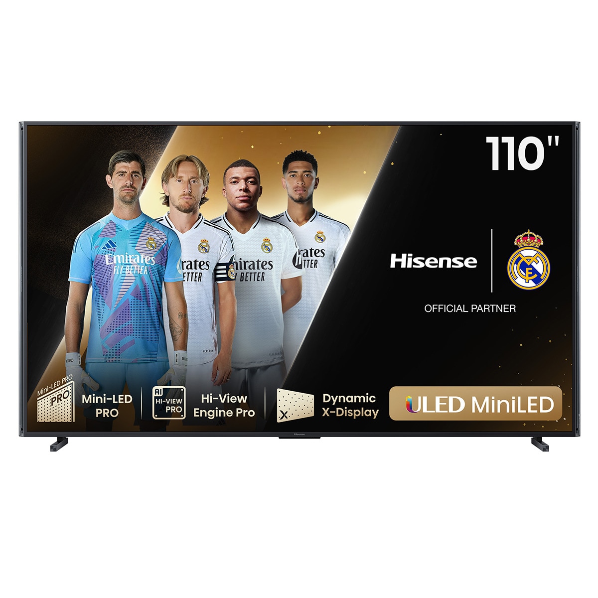 TV Mini LED 279cm (110") Hisense 110UXNQ 4K UHD Smart TV Gris carbón-1