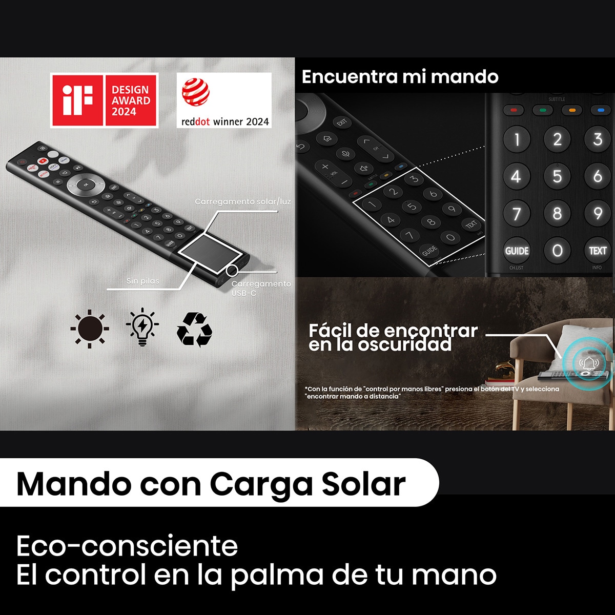 TV Mini LED 279cm (110") Hisense 110UXNQ 4K UHD Smart TV Gris carbón-11