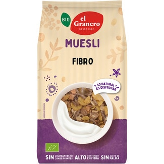 Bio Fibro Muesli ecológico bolsa 500 g - El Granero Integral