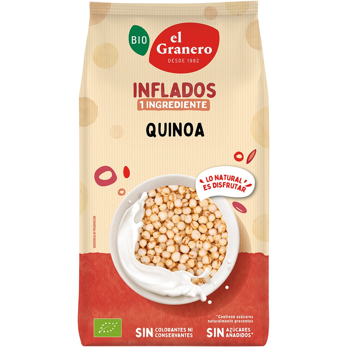 Bio quinoa hinchada de cultivo ecológico bolsa 250 g