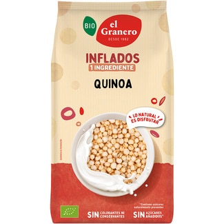 Bio quinoa hinchada de cultivo ecológico bolsa 250 g - El Granero Integral
