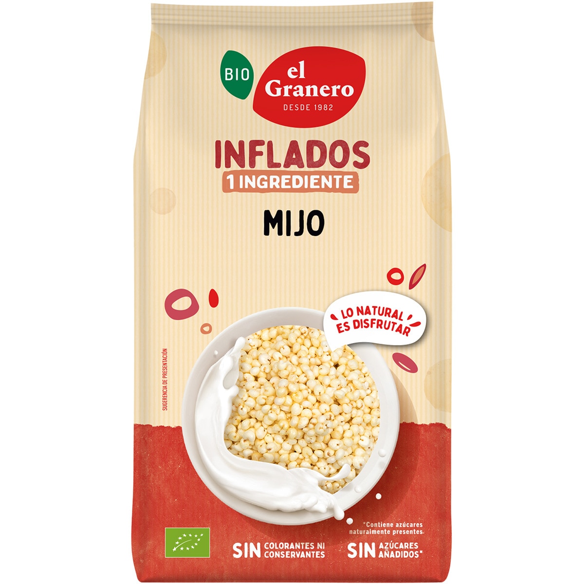 Bio mijo hinchado ecológico sin aceite de palma bolsa 100 g