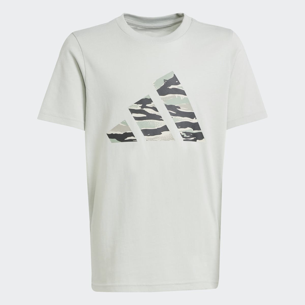 T-shirt de Criança Camo Graphic Cinzento-8