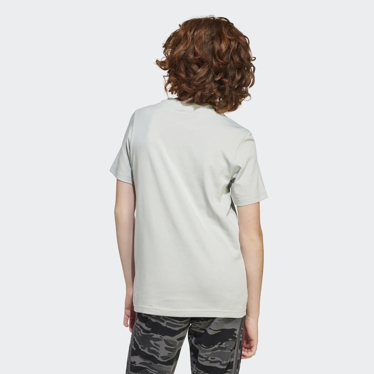 T-shirt de Criança Camo Graphic Cinzento-7