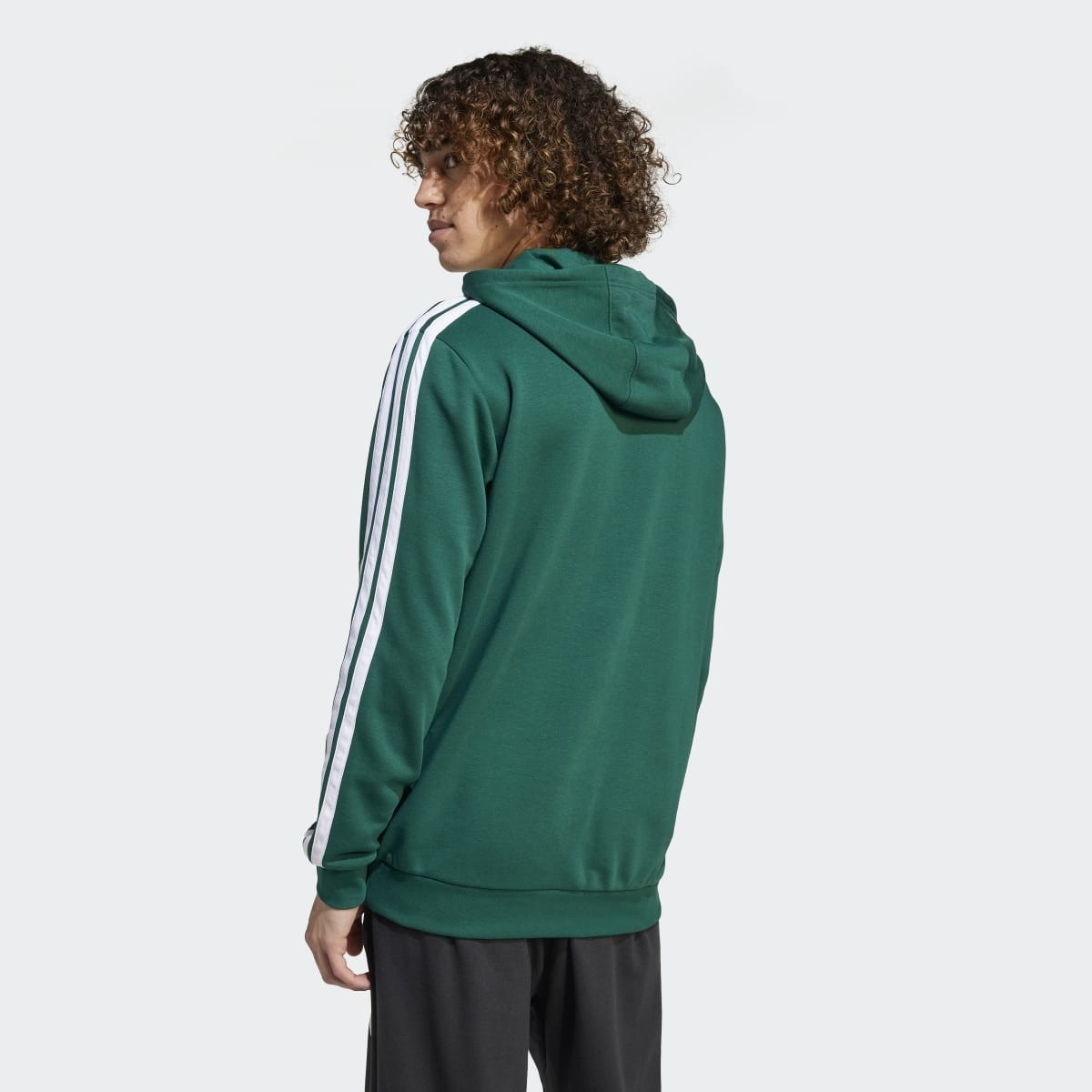 Sweatshirt de Homem com Capuz Codes Collegiate Graphic Verde-2