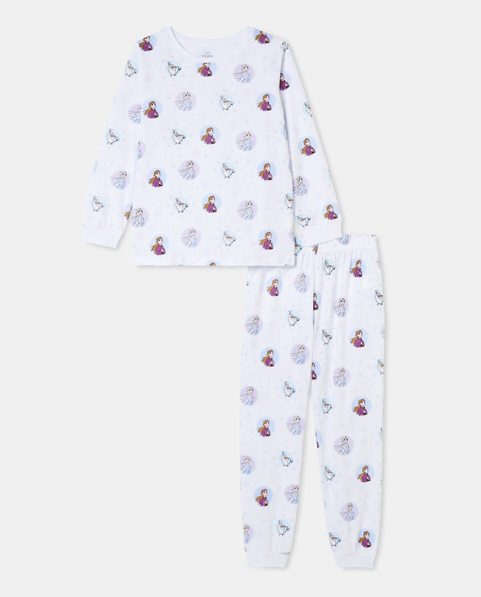 Pijama comprido Rosa-3