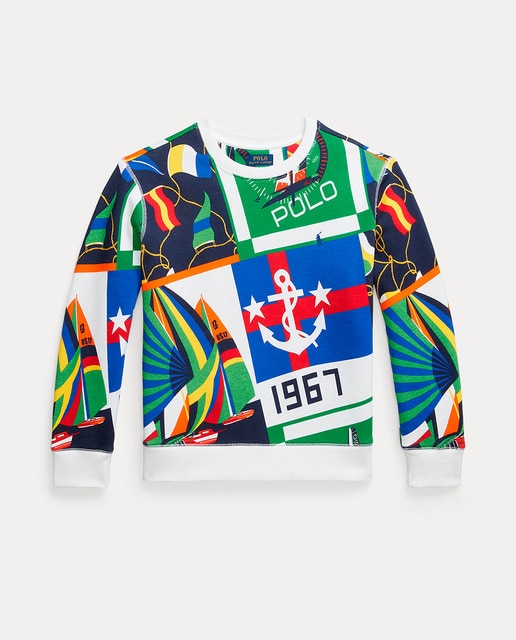 Imagem 0 de Sweatshirt com Estampado Abstrato Colorido