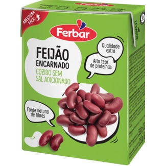 Feijão Encarnado embalagem 380 g - Ferbar