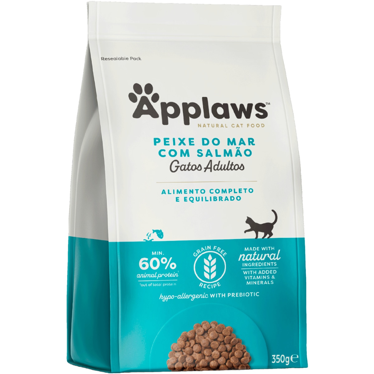 Alimento Seco para Gato sabor Peixe do Oceano embalagem 350 g