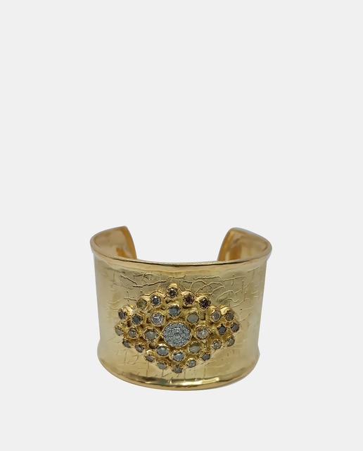 Imagen 0 de Pulsera de oro y diamante Fancy