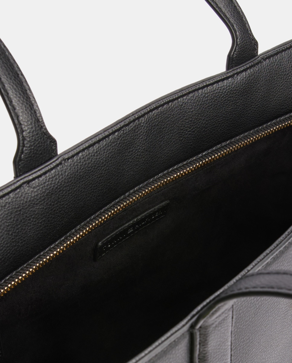 Mala Tipo Tote - Preto Preto-3