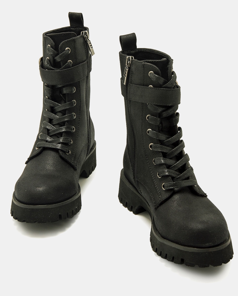 Botins Lenox Castanho caramelo-4