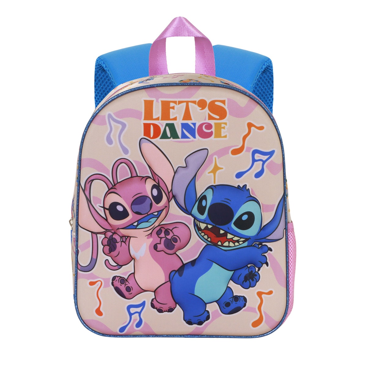 Mochila 3D elite Lilo y Stitch dance Disney Karactermania rosa 1