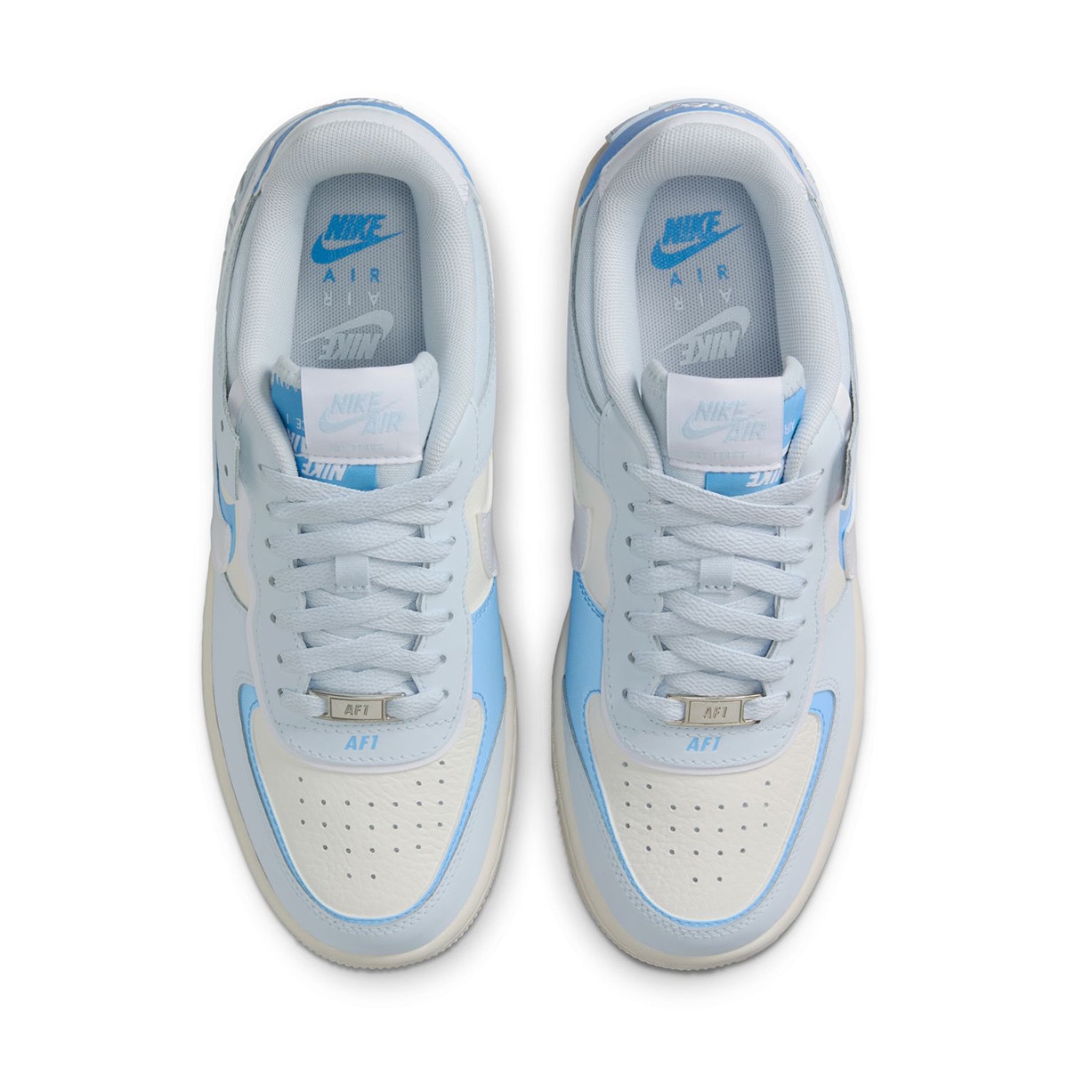 Sapatilhas Casual de Mulher Air Force 1 Shadow Azul-3