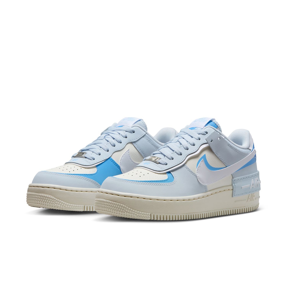 Sapatilhas Casual de Mulher Air Force 1 Shadow Azul-2