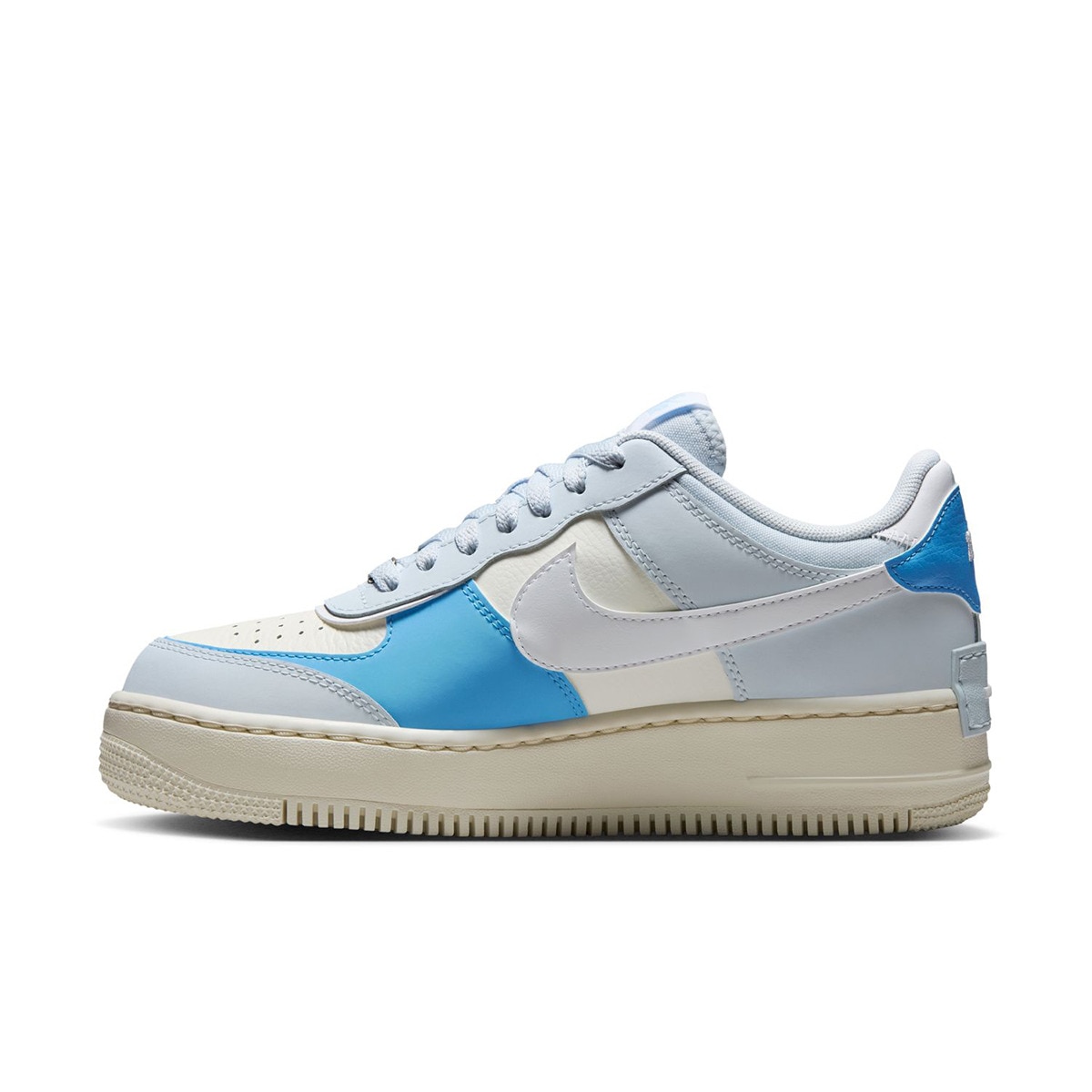 Sapatilhas Casual de Mulher Air Force 1 Shadow Azul-4