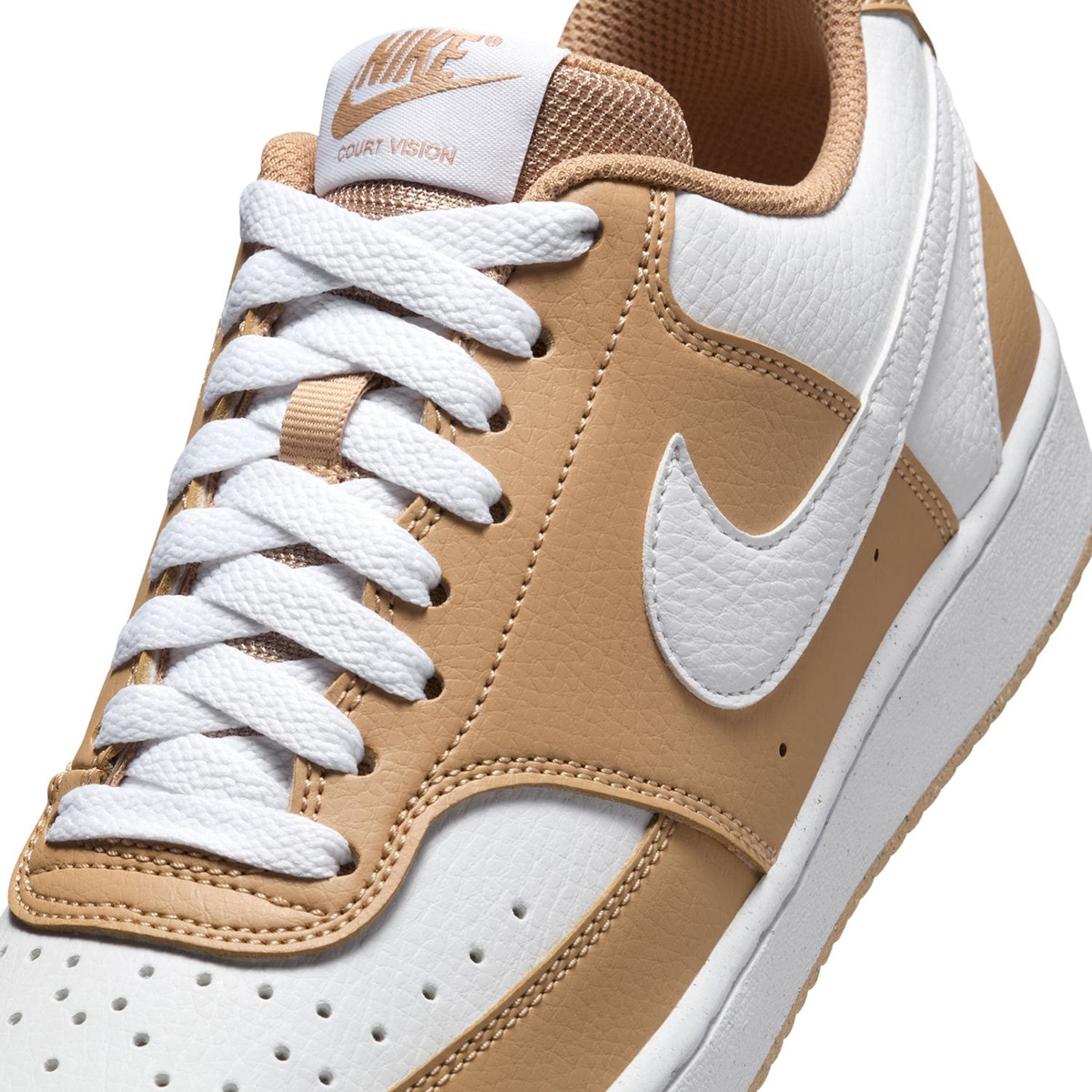 Sapatilhas Casual de Mulher Court Vision Low Next Nature Castanho-7