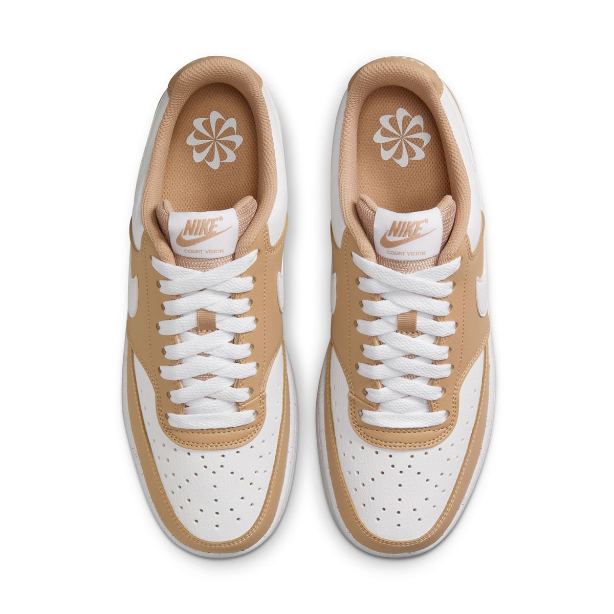 Sapatilhas Casual de Mulher Court Vision Low Next Nature Castanho-3