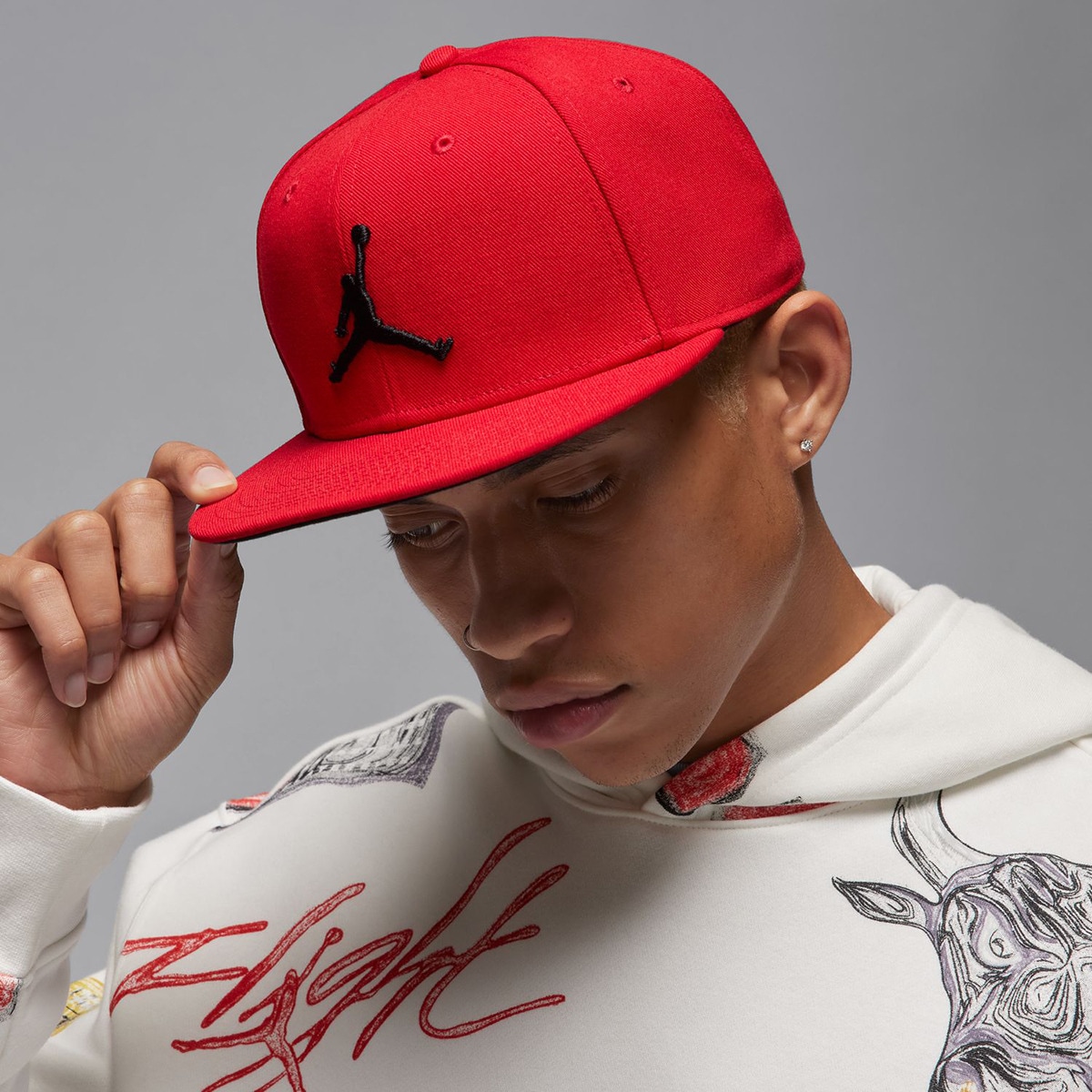 Boné Jordan Jumpman Pro Adjustable Vermelho / Preto-1