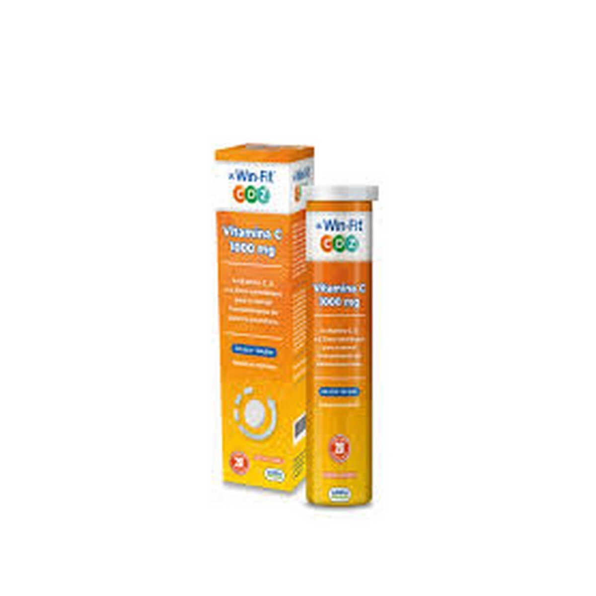 Suplemento Alimentar Win Fit CDZ 20 Comprimidos Efervescentes 1