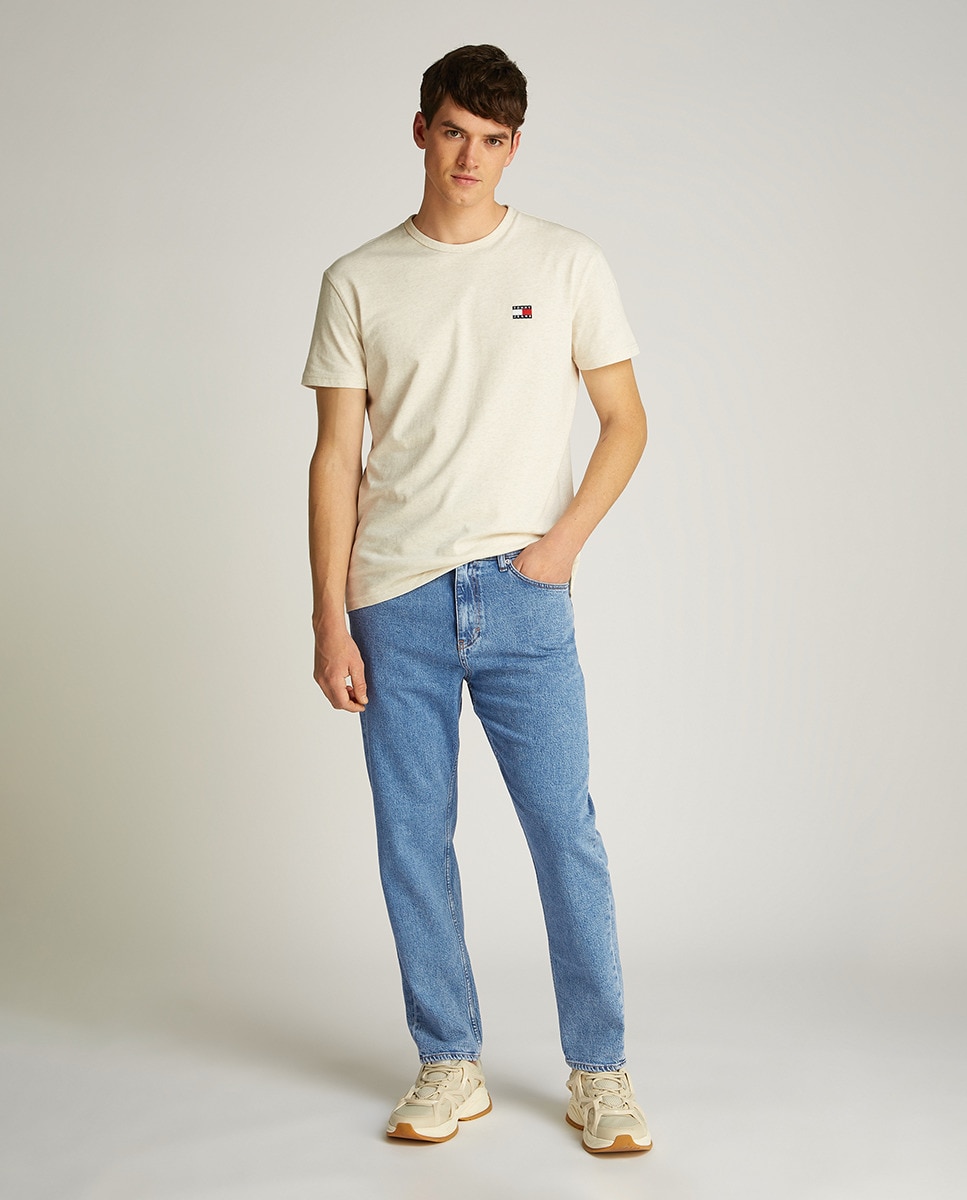 Relaxed Fit Vaqueros Claros Hombre Jeans Relaxed Straight Seven