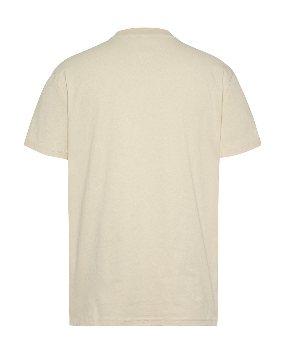 T-shirt Regular Fit com Manga Curta Amarelo-5