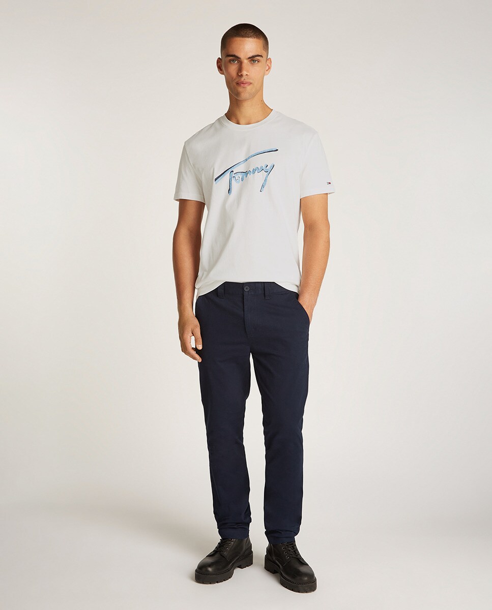 T-shirt Regular Fit com Manga Curta Cru-6