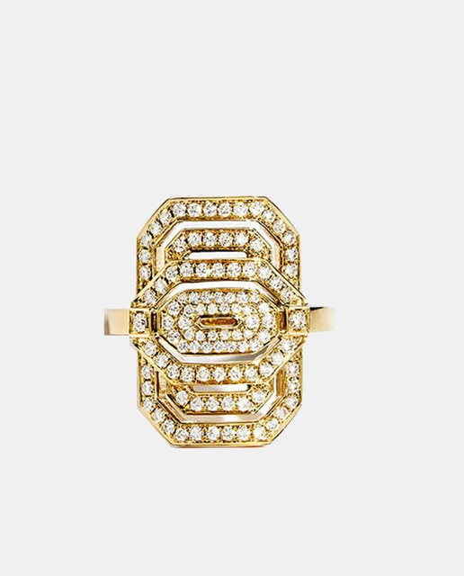 Imagen 0 de Anillo Petite My Way de oro y diamante