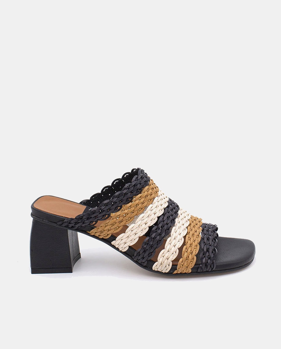Sandálias Altas Multicolor-1