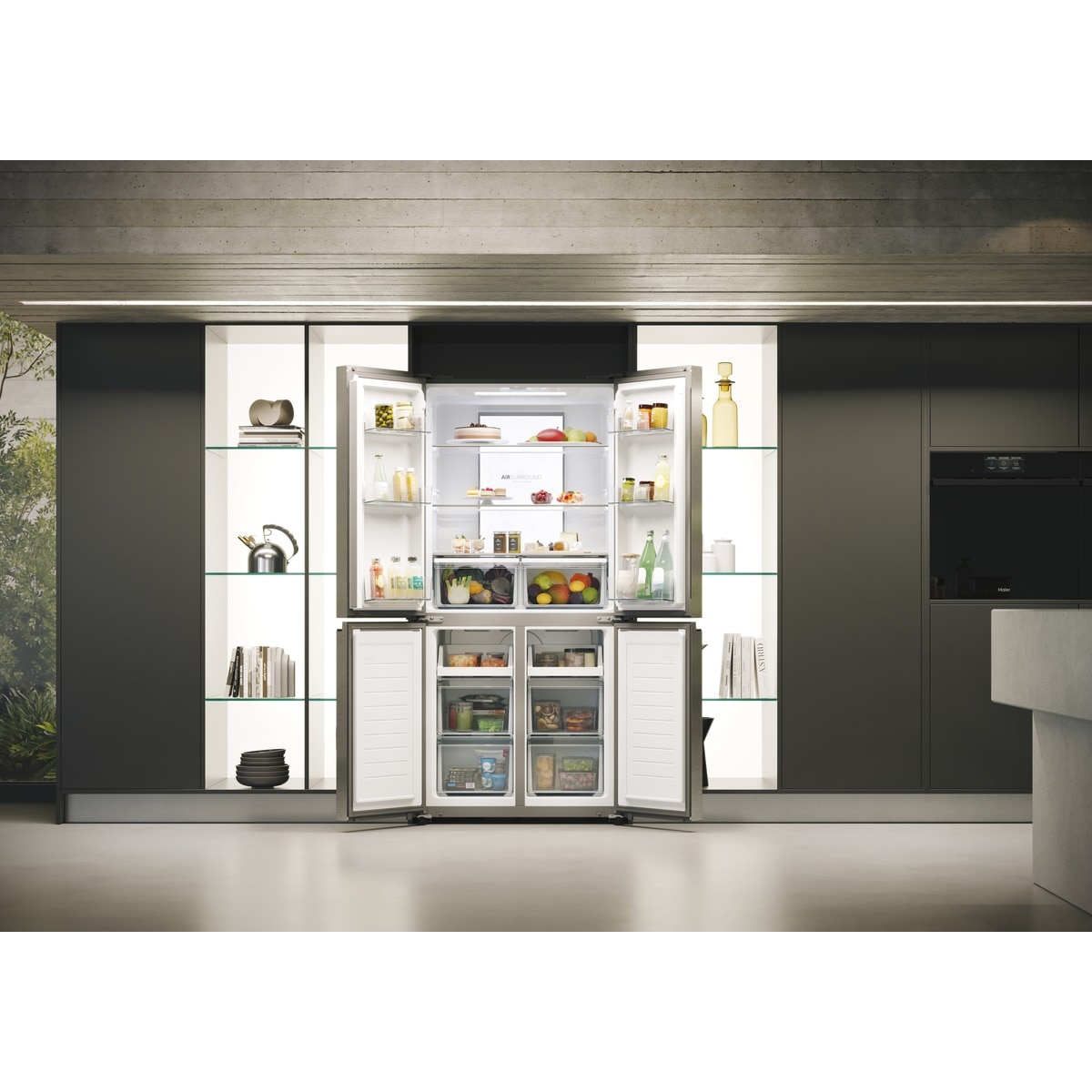 Promo Réfrigérateur Américain Haier chez BUT