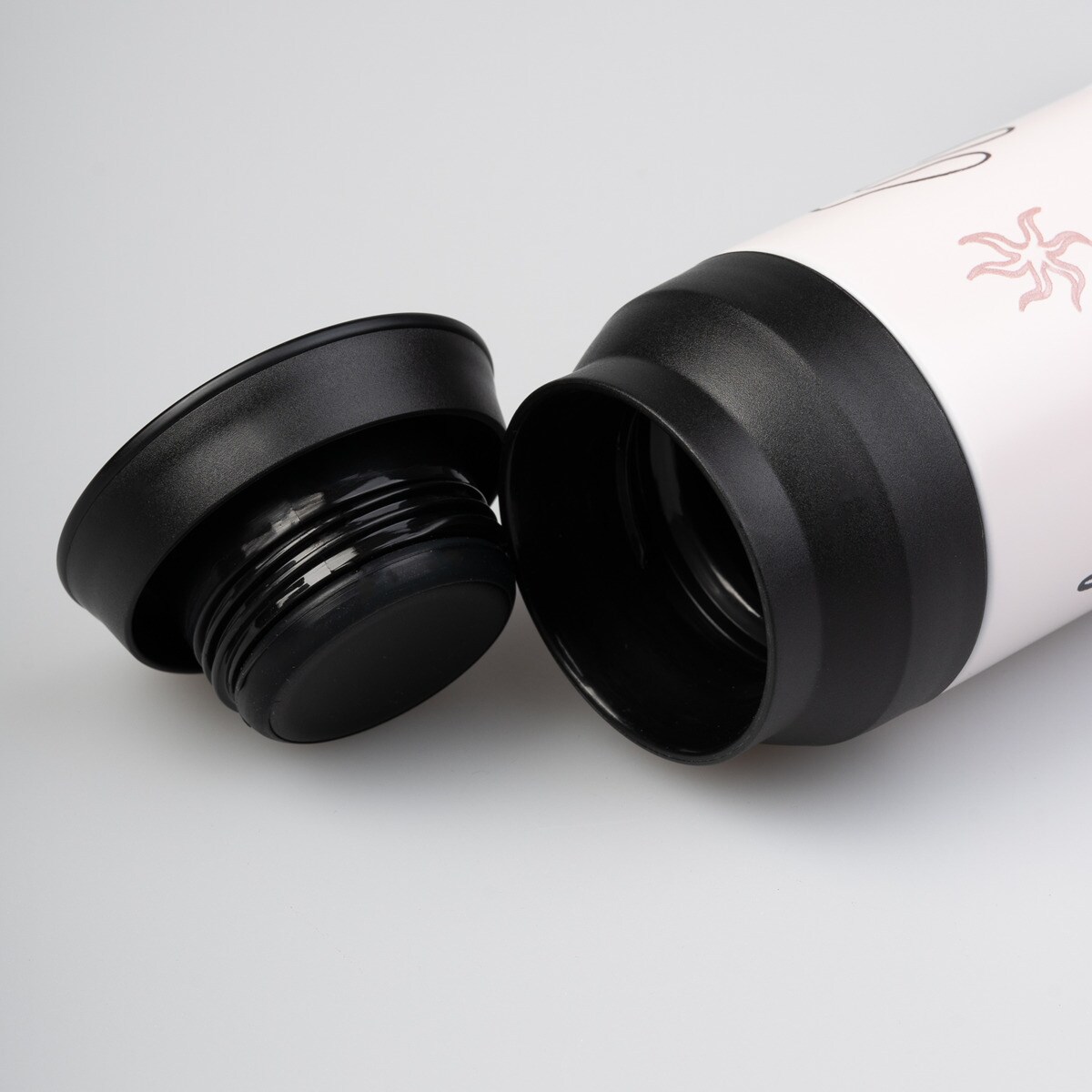 Termo de aço inoxidável Kalima Kokonote cor-de-rosa Rosa / Preto-3