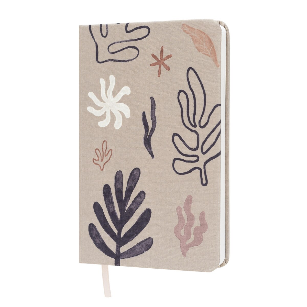 Caderno de lona bege Kalima Kokonote Bege / Castanho-1