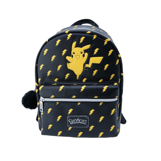 Imagem 0 de Mochila pu Pokemon Premium Toybags preto