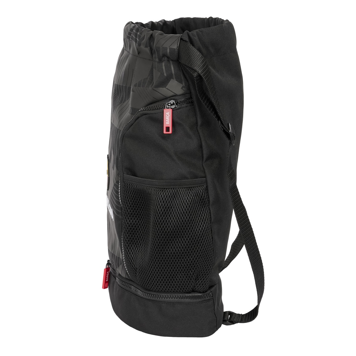 Saco mochila F.C. Barcelona Safta negro. Negro-3