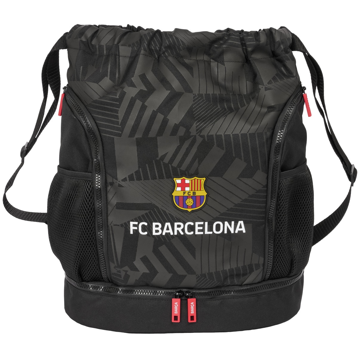 Saco mochila F.C. Barcelona Safta negro. Negro-1