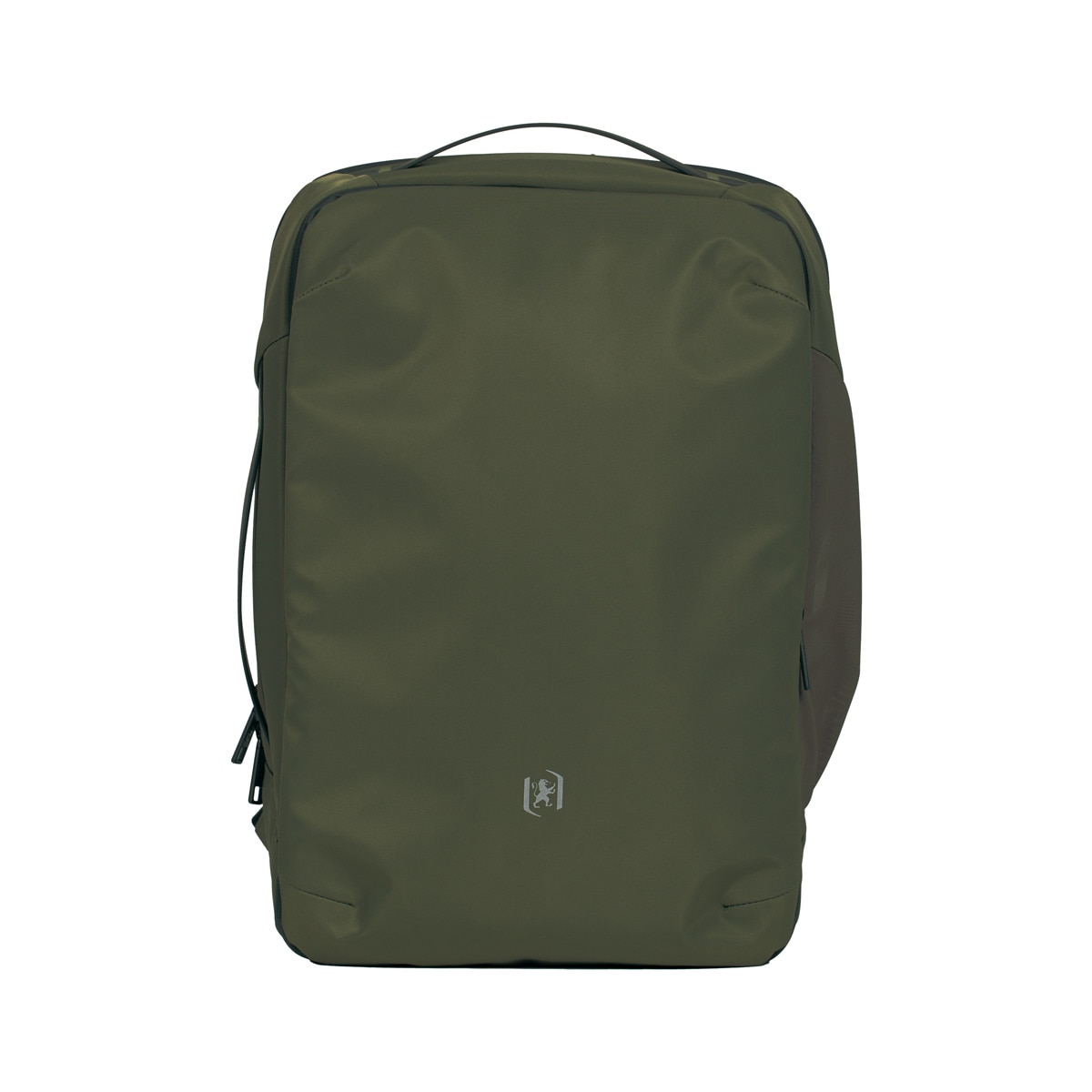 Mochila con 14 compartimentos y 18 litros de capacidad fabricada con nylon reciclado executive Oxford Caqui-1