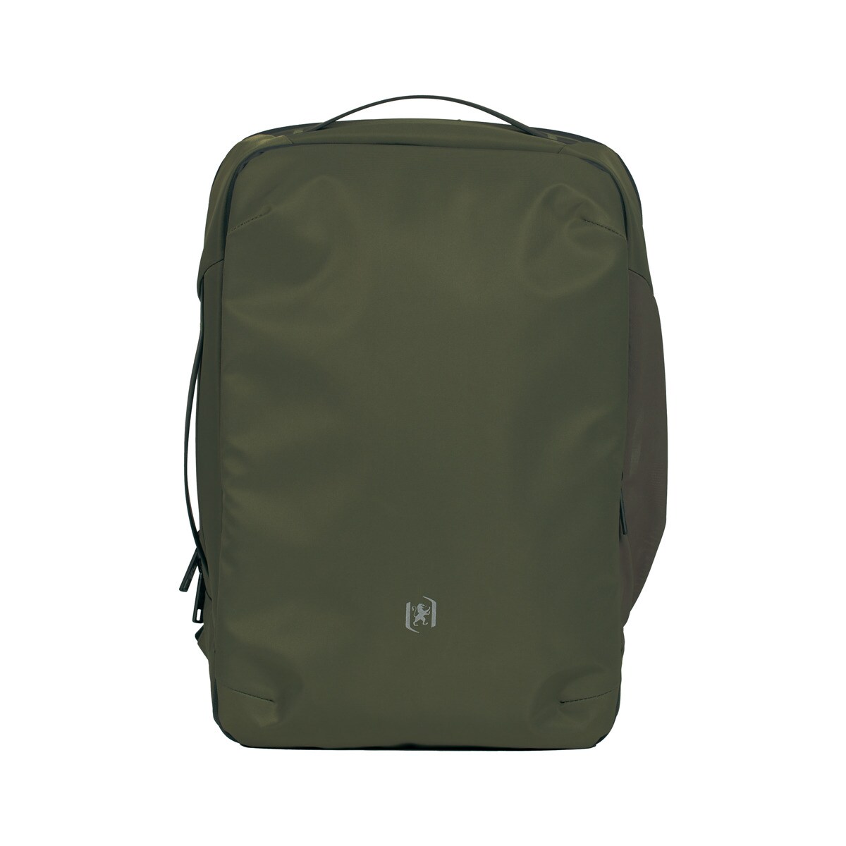 Mochila con 14 compartimentos y 18 litros de capacidad fabricada con nylon reciclado executive Oxford Caqui-1