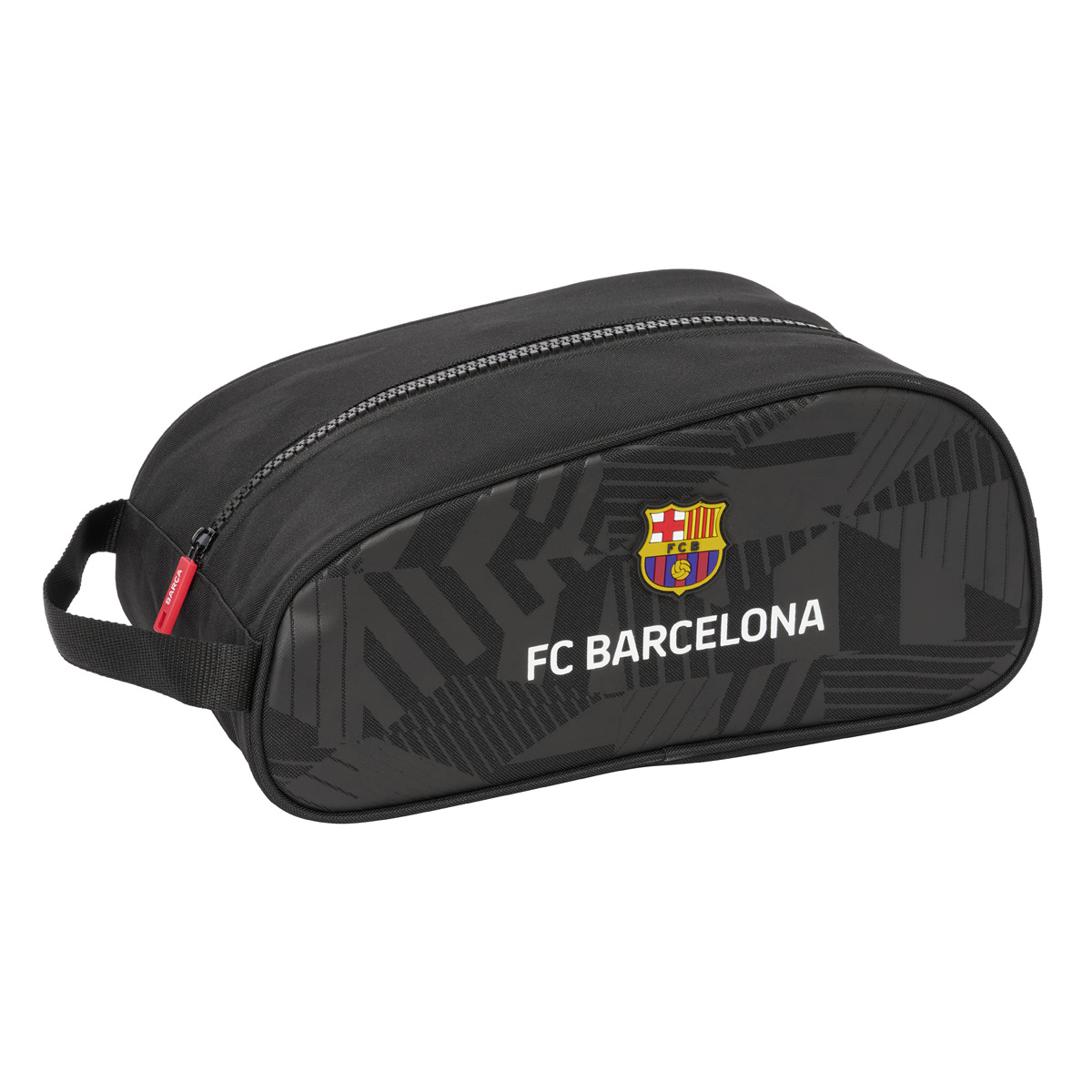 Zapatillero F.C. Barcelona Safta negro. Negro-1