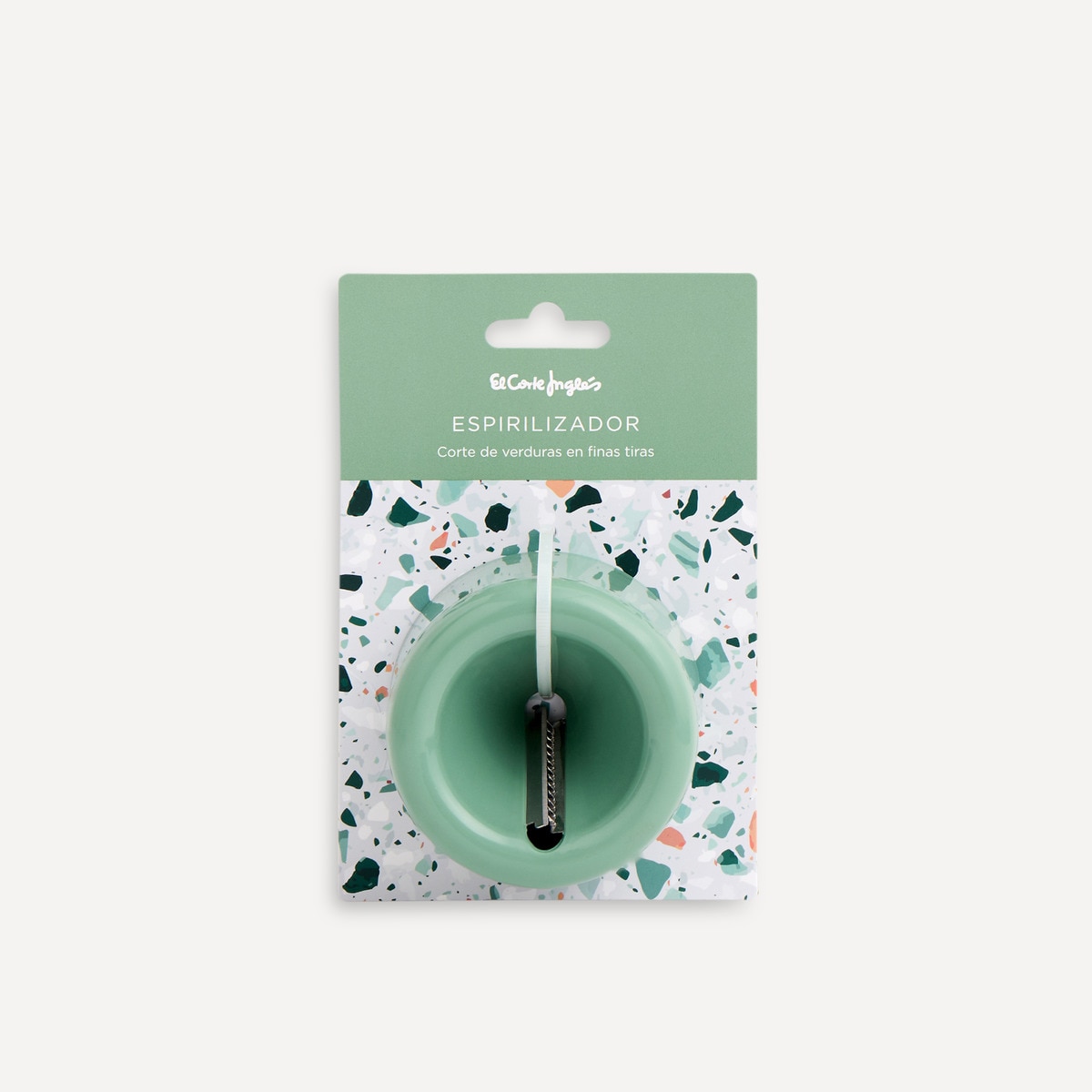 Ralador em Espiral Spiralizer com Descascador Verde-3