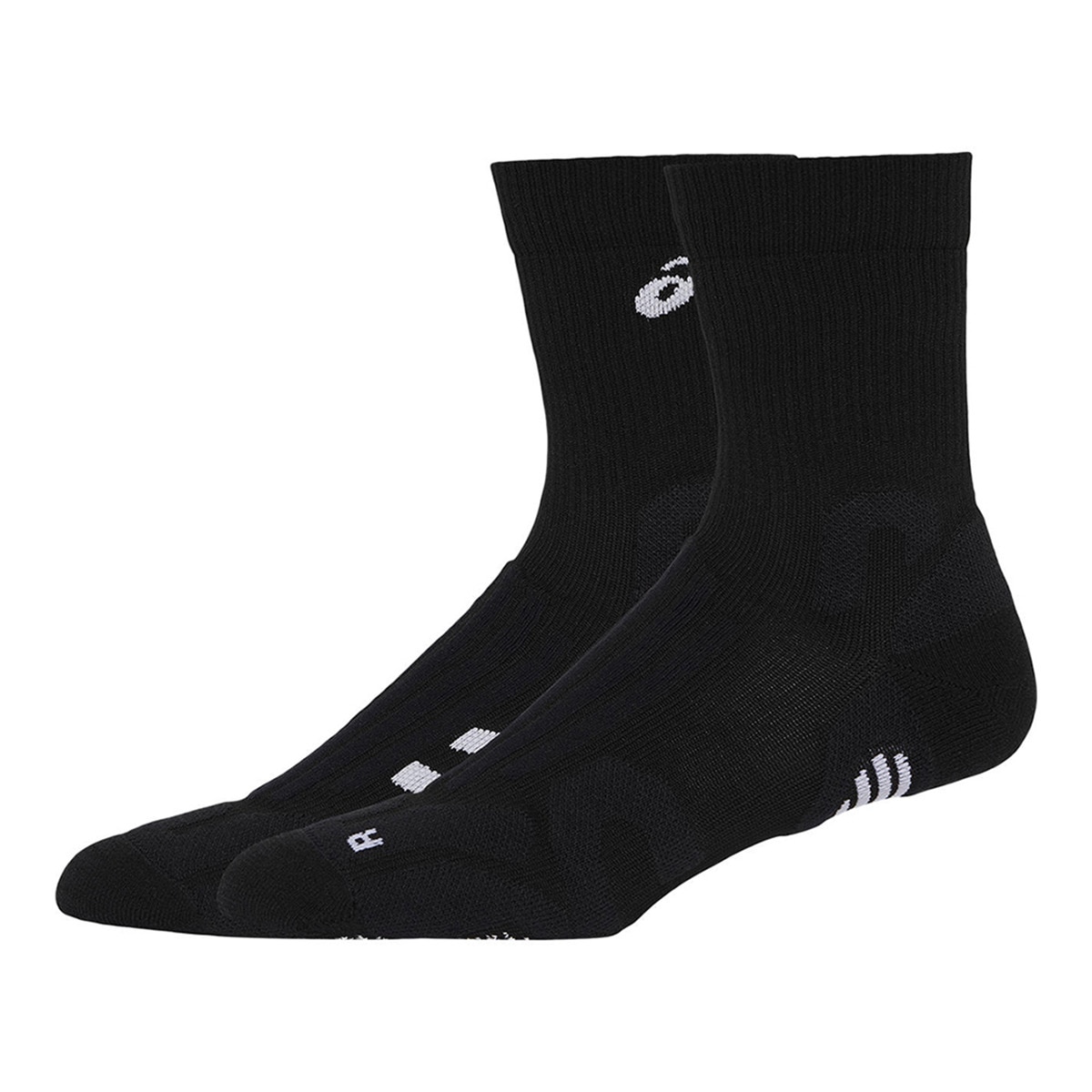 Meias de Ténis Unissexo Court+ Tennis Crew Sock Preto-2