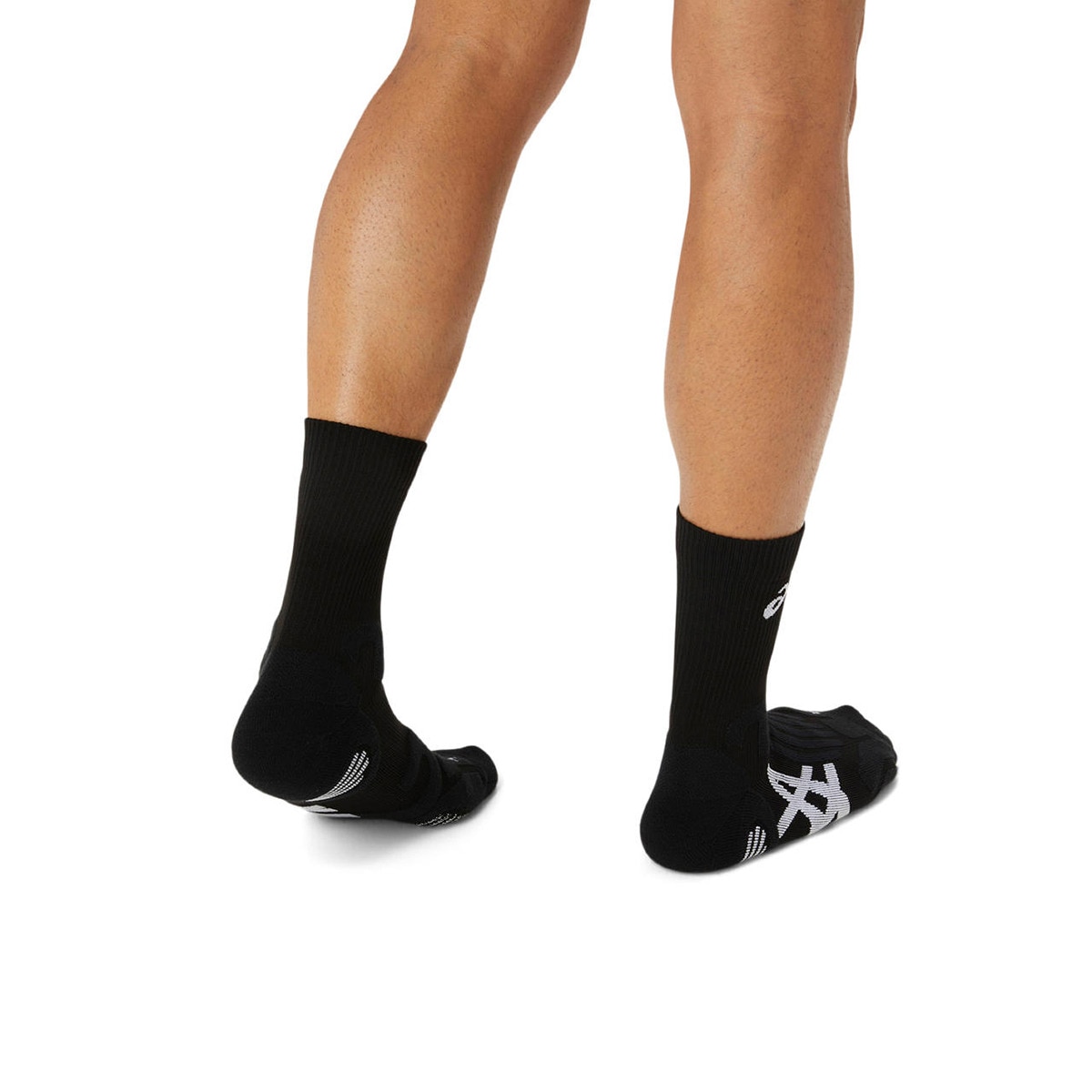 Meias de Ténis Unissexo Court+ Tennis Crew Sock Preto-6
