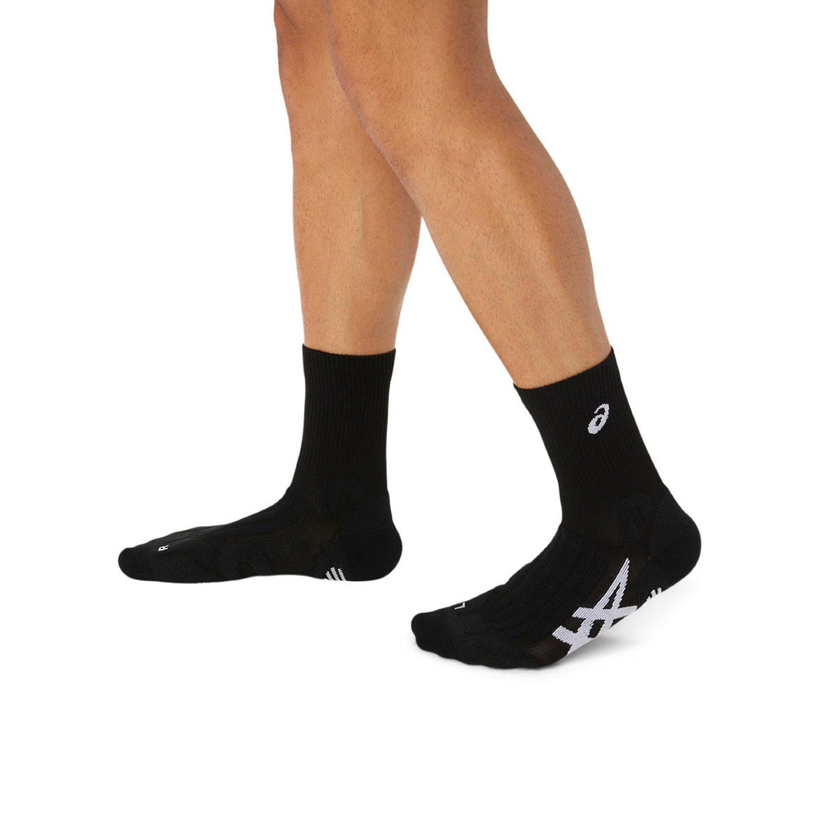 Meias de Ténis Unissexo Court+ Tennis Crew Sock Preto-5
