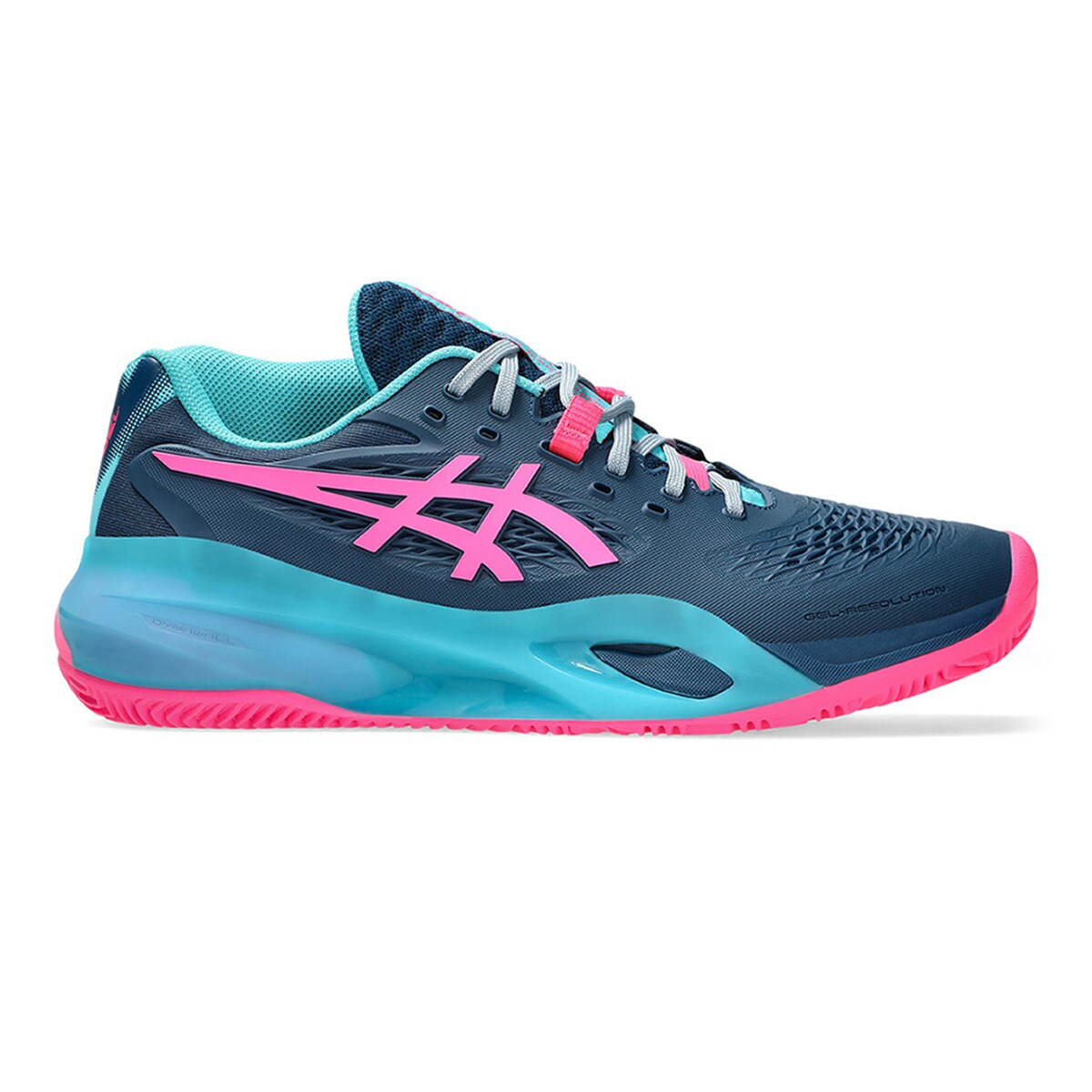 Sapatilhas de Padel de Homem Gel-Resolution X Padel Azul / Rosa-1