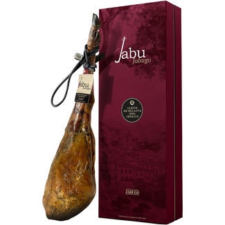 estuche de jamón de bellota ibérico 100% raza ibérica pieza 7 kg - Jabu
