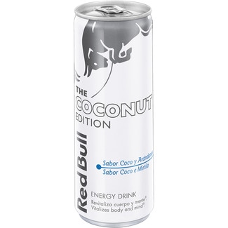 bebida energética sabor coco y arandanos con cafeína, taurina y vitamina B lata 25 cl The Coconut Edition - Red Bull