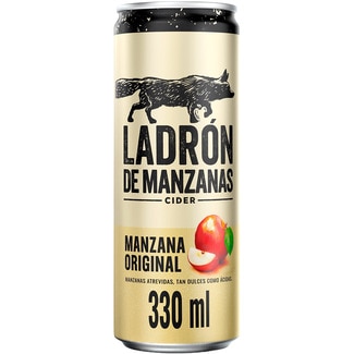 cider de manzana lata 33 cl - Ladron De Manzanas