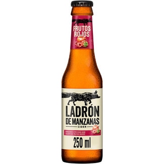 cider de frutos rojos botella 25 cl - Ladron De Manzanas