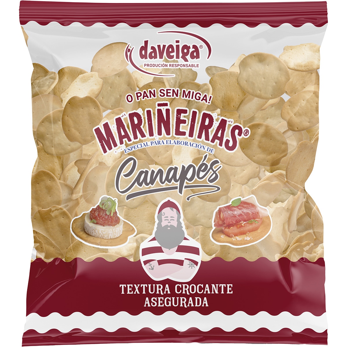 Especial canapés al natural 0% azúcares añadidos bolsa 500 g