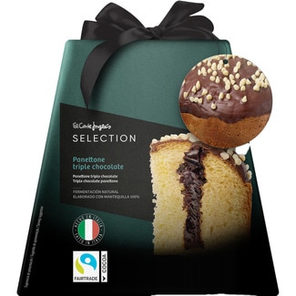 panettone triple chocolate estuche 750 g - El Corte Ingles Selection