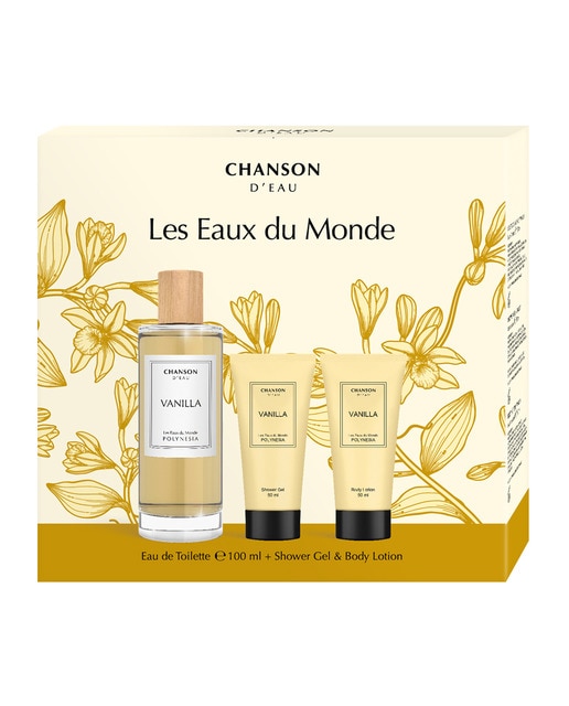 Imagen 0 de Estuche de Regalo Eau de Toilette Les Eaux du Monde Vainilla Chanson D'Eau